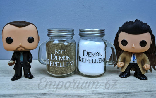 Supernatural Salt & Pepper Shaker Set